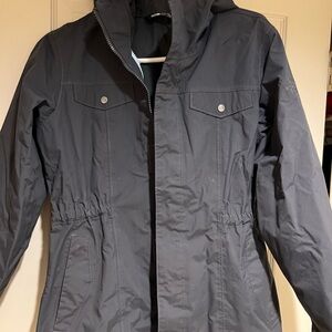 The North Face Blackish Gray Girls Ski Jacket